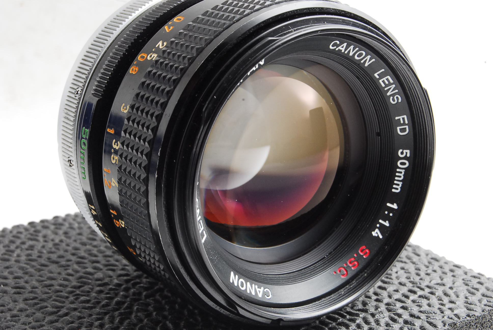 Canon A-1 35mm Film SLR Camera with Canon FD 50mm F 1.4 Lens, Battery - F Stop Cameras